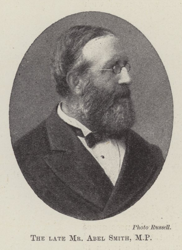 De overleden meneer Abel Smith, parlementslid door English Photographer