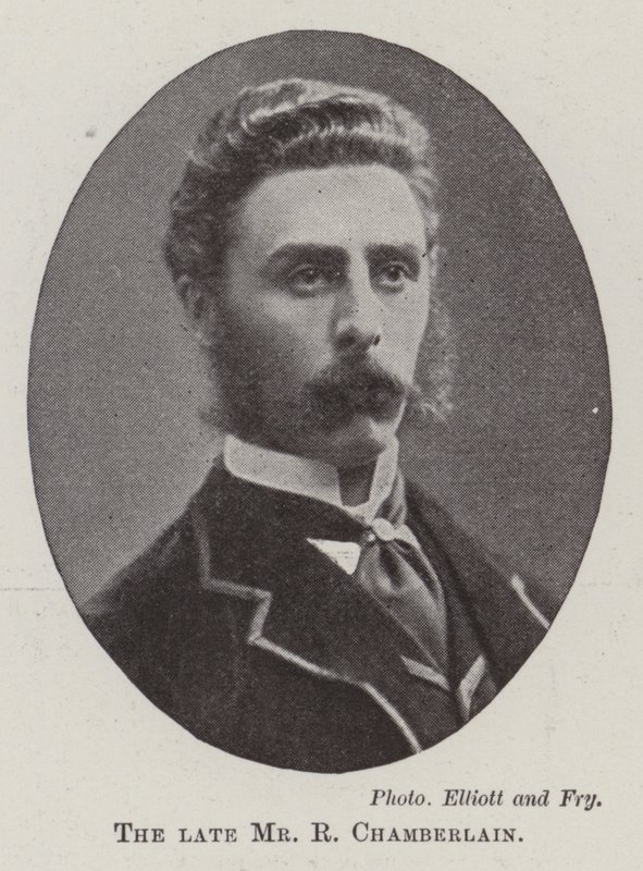 De overleden Mr R Chamberlain door English Photographer
