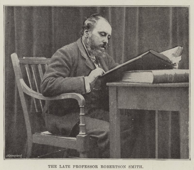 De overleden Professor Robertson Smith door English Photographer
