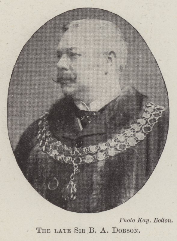 De wijlen Sir B A Dobson door English Photographer