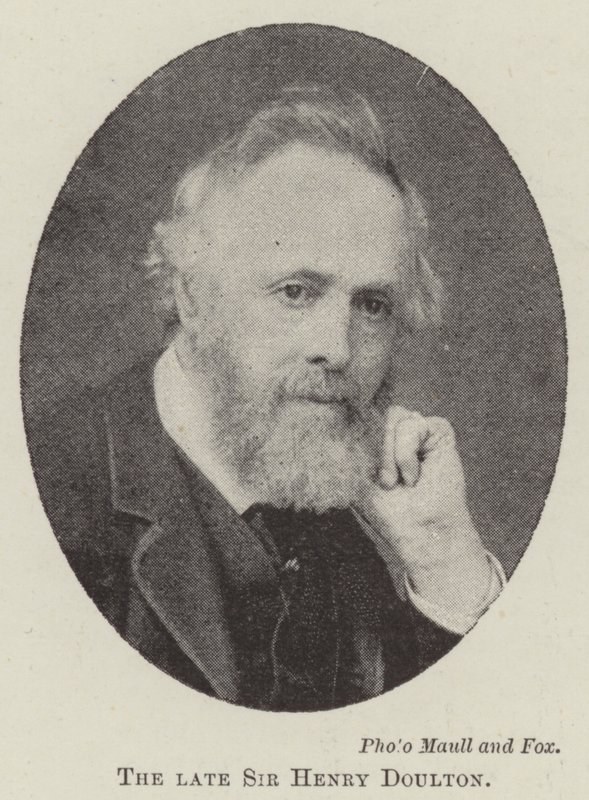 De wijlen Sir Henry Doulton door English Photographer