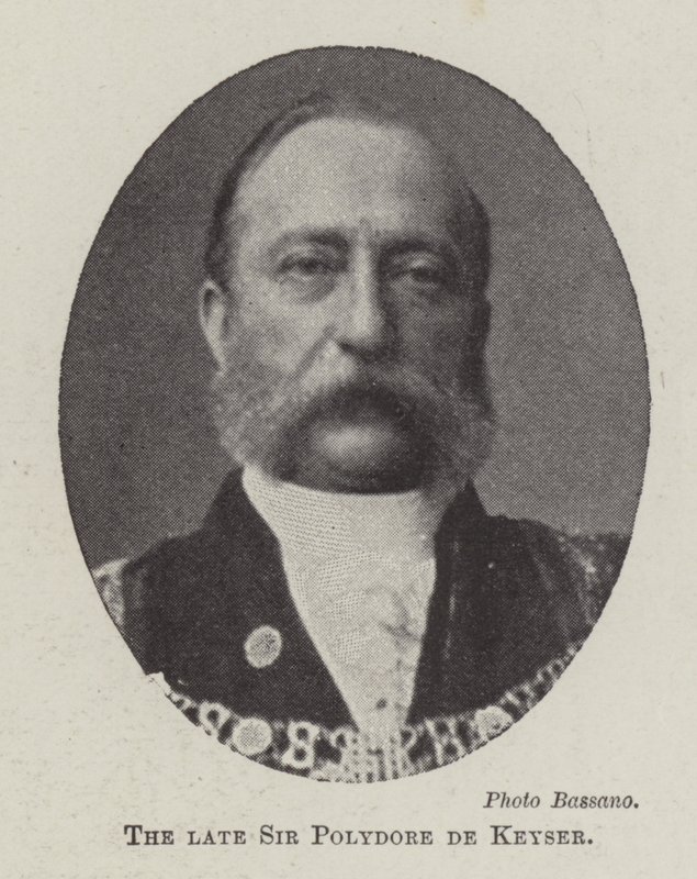 Wijlen Sir Polydore de Keyser door English Photographer
