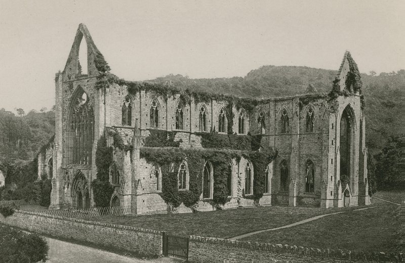 Tintern Abbey door English Photographer