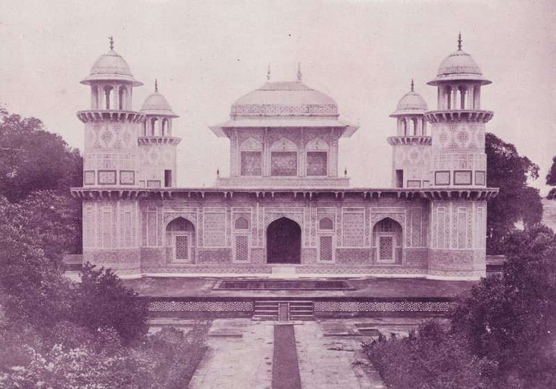 Graf van Itmad-ud-Dowlah, Agra door English Photographer