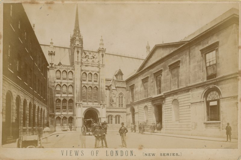 Uitzichten van Londen: Guildhall door English Photographer