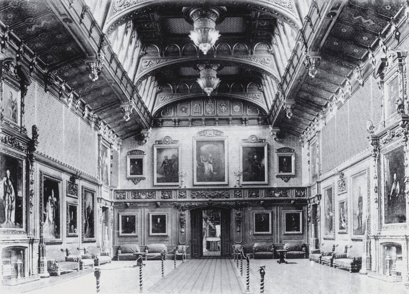 Waterloo Kamer, Windsor Castle door English Photographer