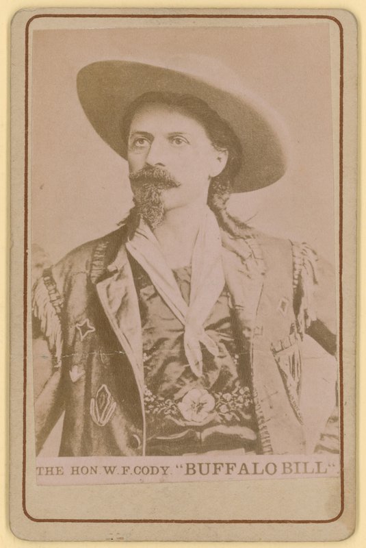 William F. Cody, Buffalo Bill door English Photographer