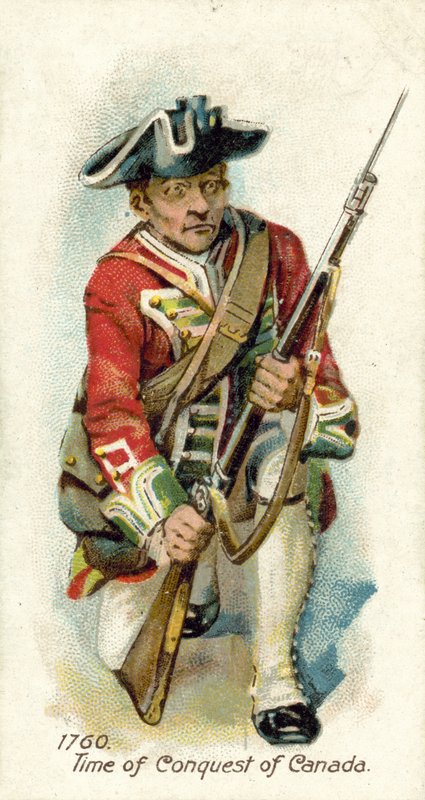 1760, Tijd van de verovering van Canada door English School