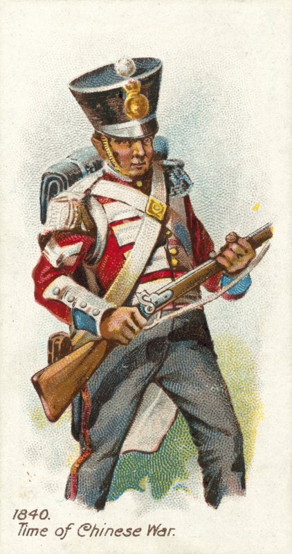 1840, Tijd van de Chinese Oorlog door English School