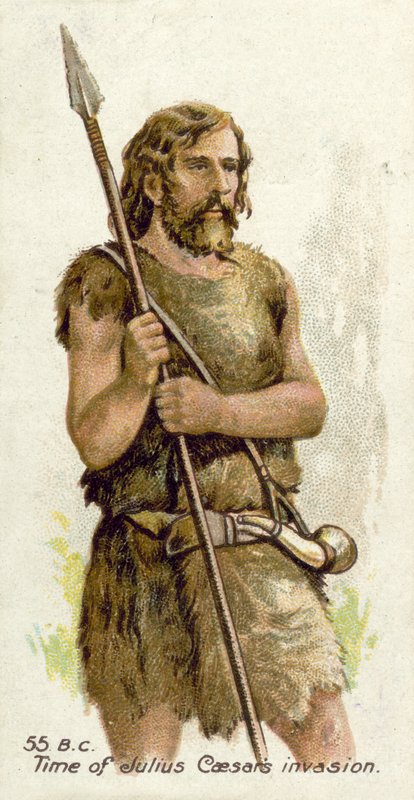 55 v.Chr., tijd van Julius Caesars invasie door English School