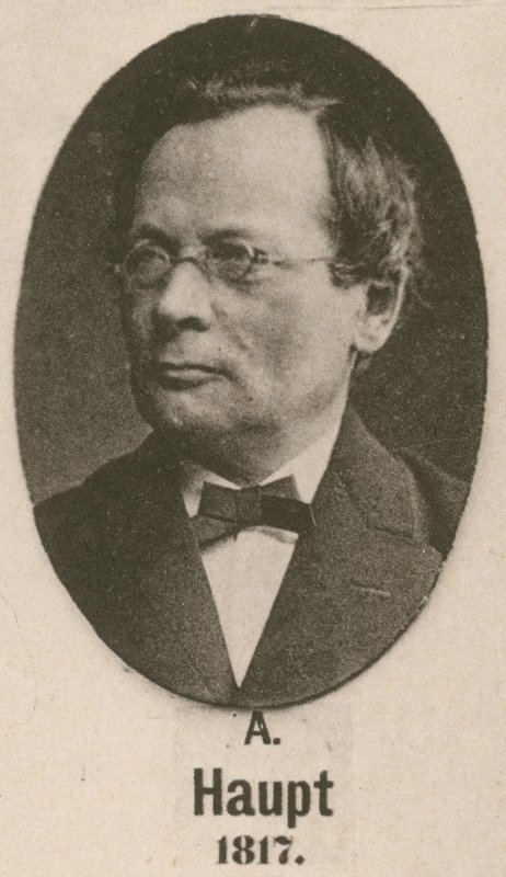 A. Haupt door English School