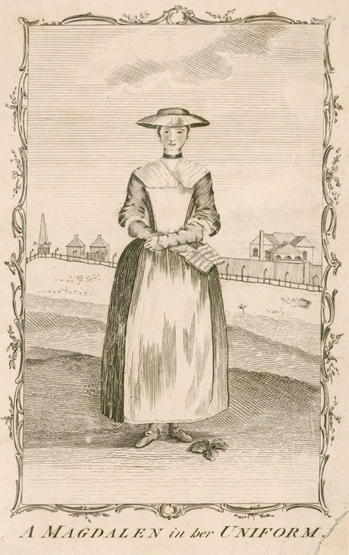 Een Magdalena in haar uniform door English School
