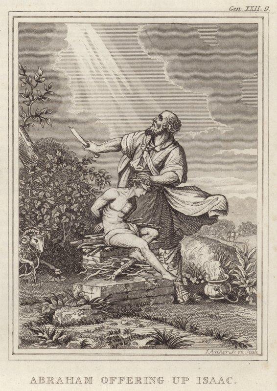 Abraham Biedt Isaac Aan door English School