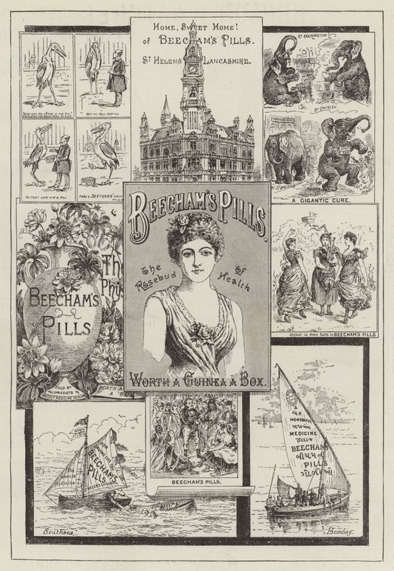 Advertentie, Beecham