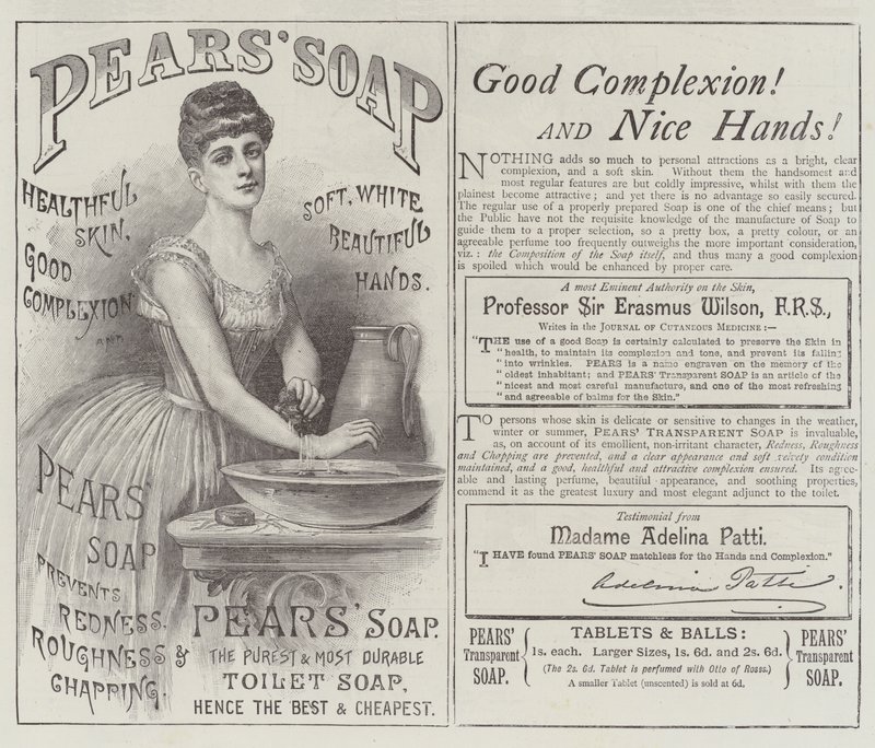 Advertentie, Pears