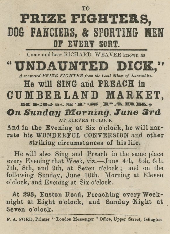 Reclame voor Undaunted Dick door English School