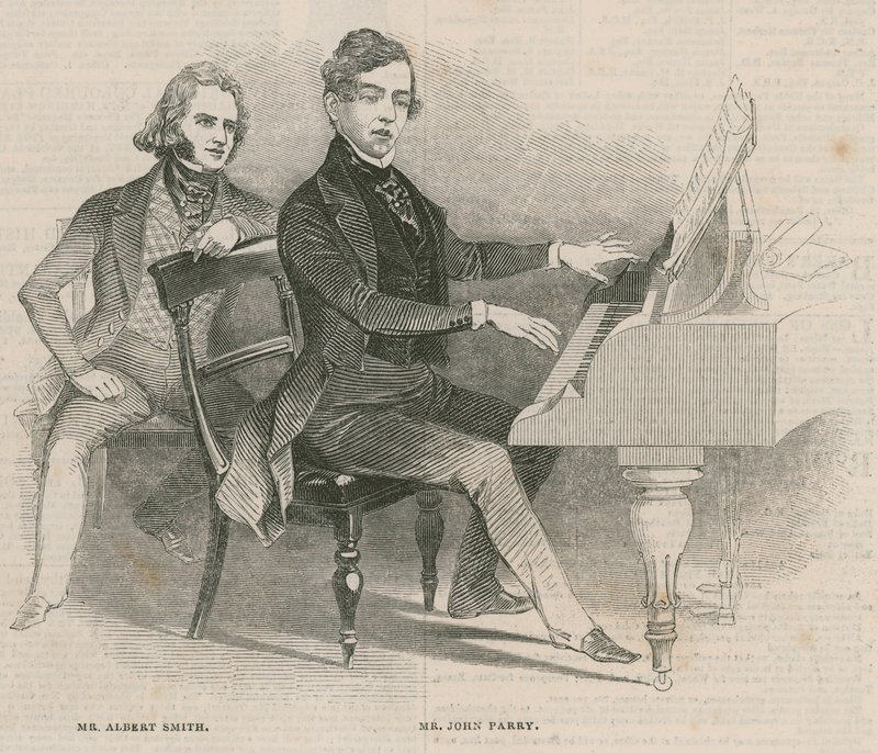 Albert Smith en John Parry door English School