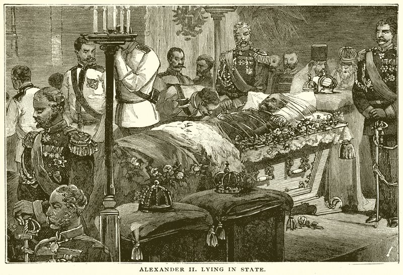 Alexander II in Staat door English School