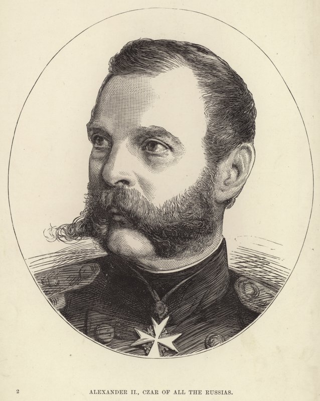 Alexander II van Rusland door English School