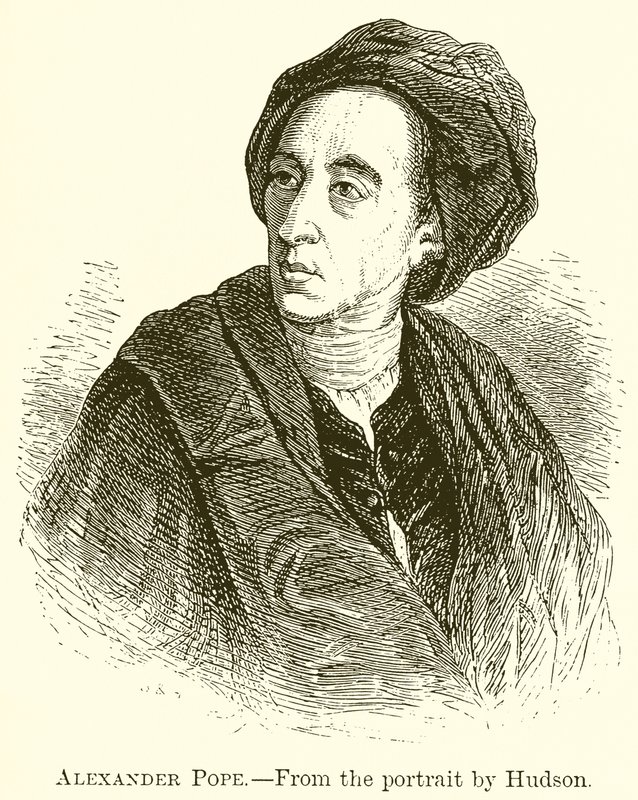 Alexander Pope door English School