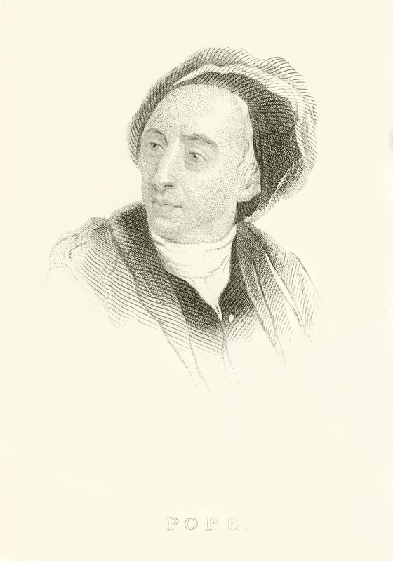 Alexander Pope door English School