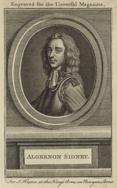 Algernon Sidney door English School