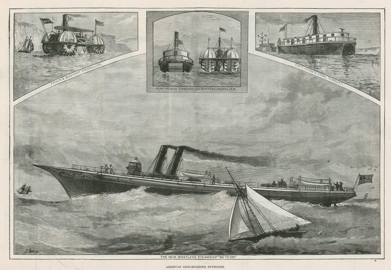 Amerikaanse scheepsbouwnoviteiten door English School