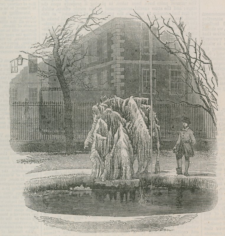 Een ijstree in Middle Temple door English School