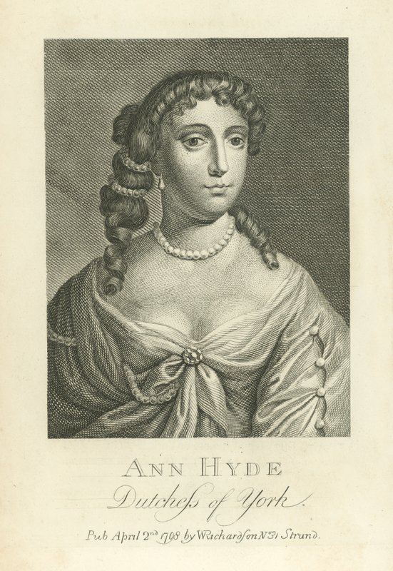 Ann Hyde, Hertogin van York door English School