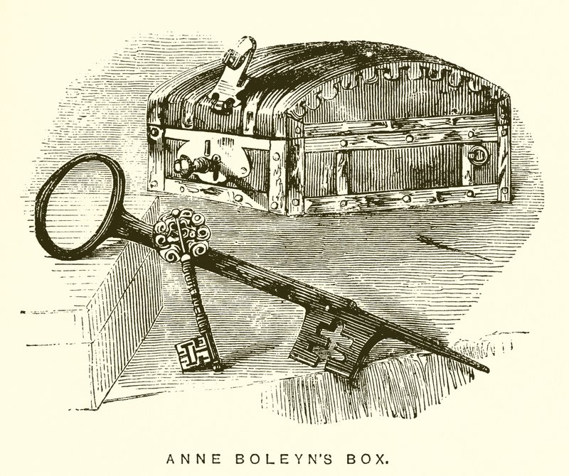 Doos van Anne Boleyn door English School