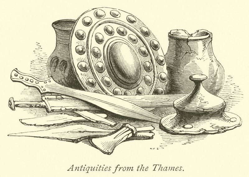 Antiquiteiten uit de Theems door English School