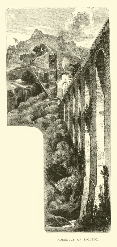 Aquaduct van Spoleto door English School