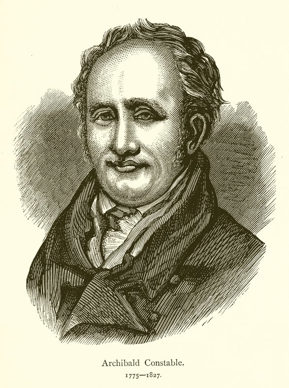 Archibald Constable door English School