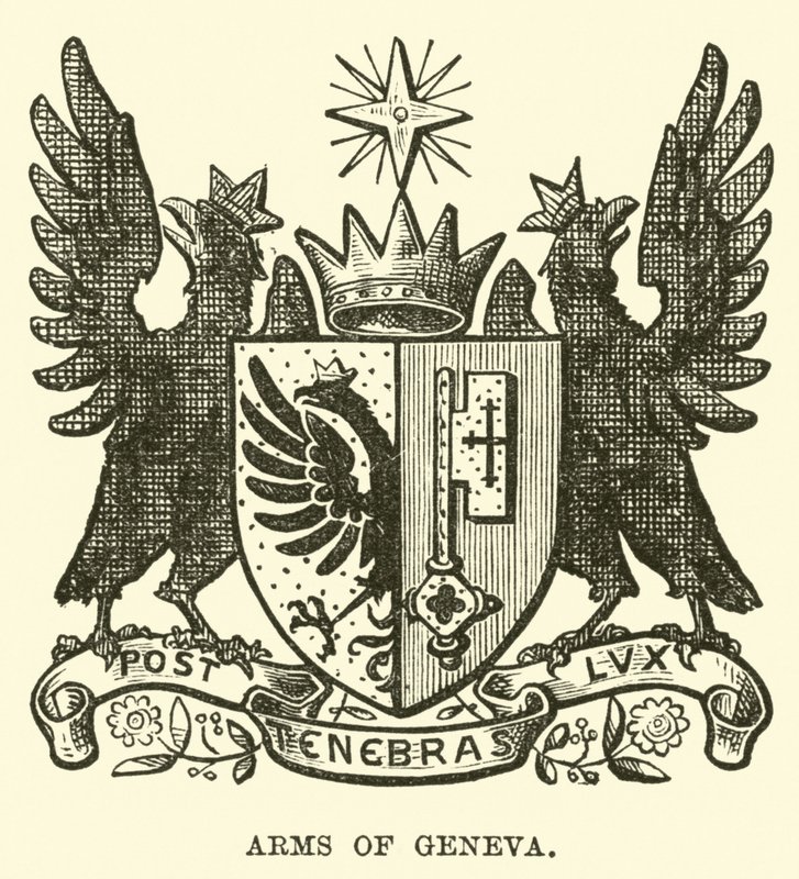 Wapens van Genève door English School