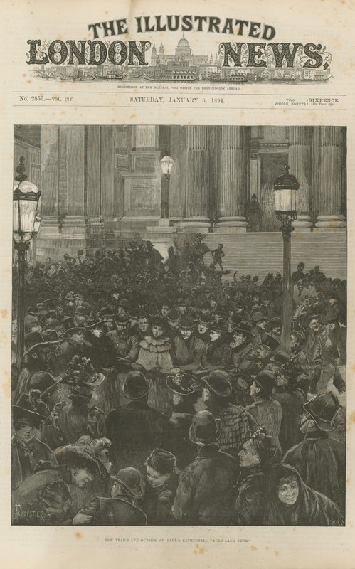 Auld Lang Syne door English School