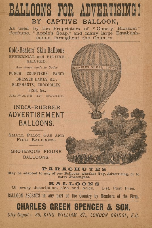 Ballonnen voor Reclame door English School