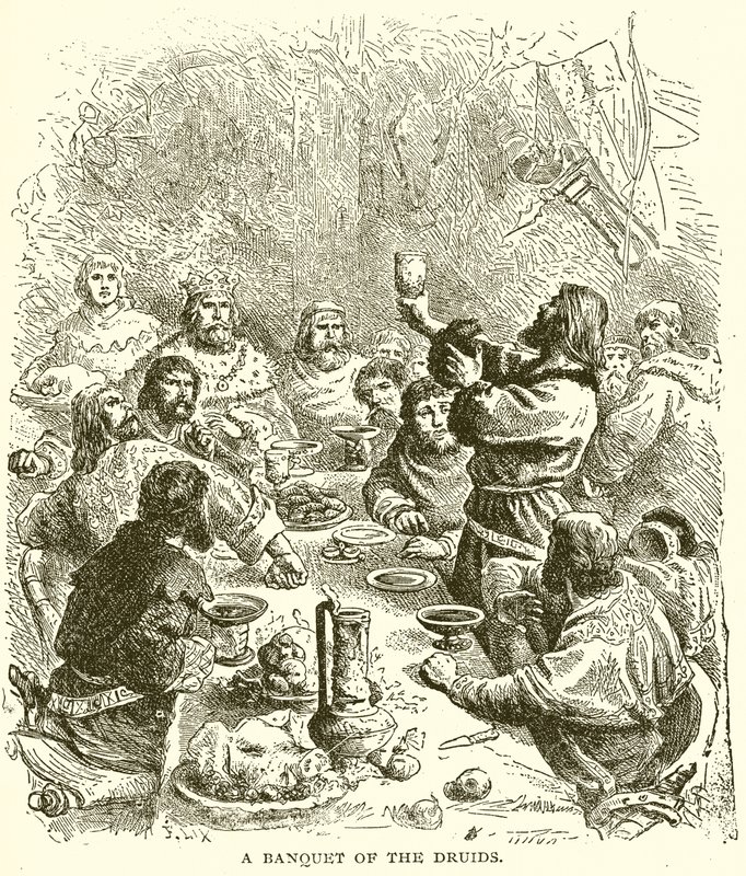 Banket van de Druïden door English School