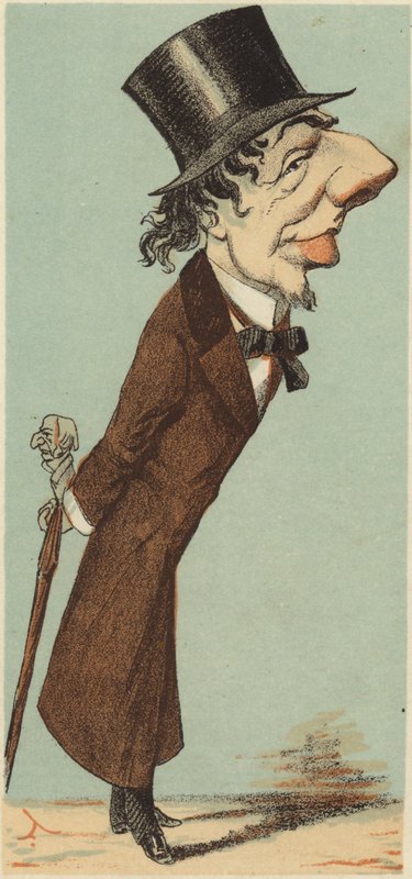Benjamin Disraeli door English School