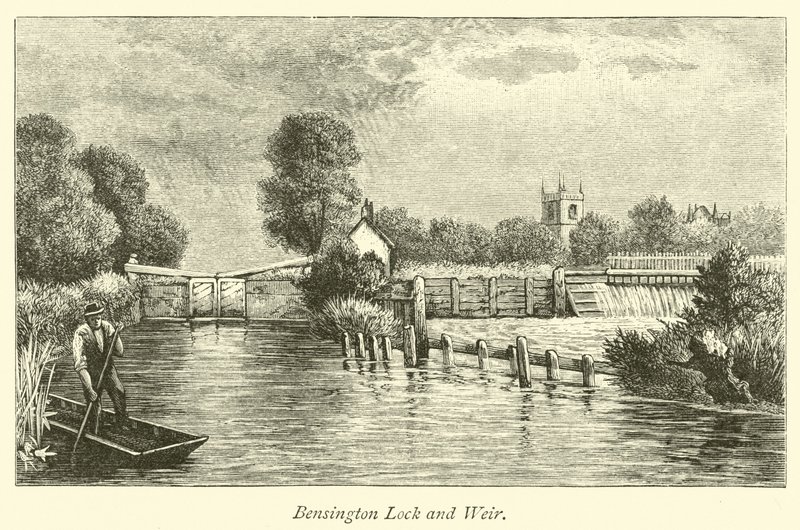 Bensington Sluis en Stuw door English School