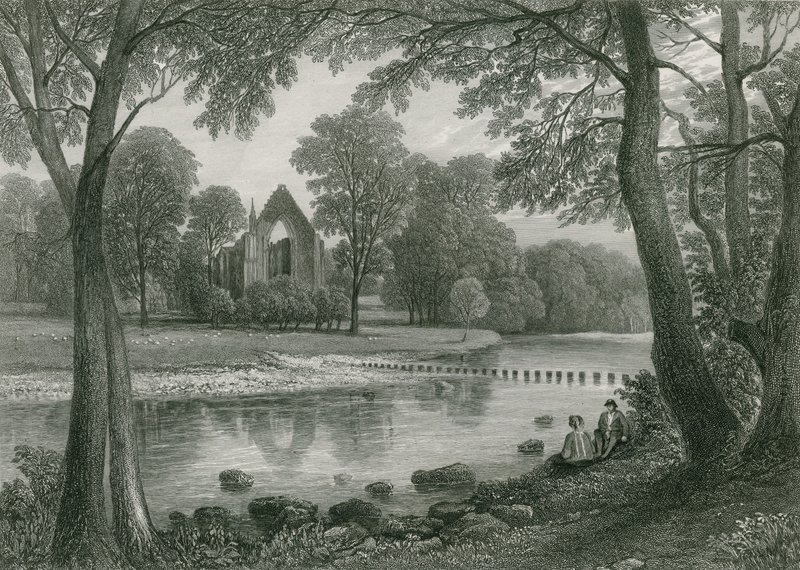 Bolton Abbey door English School