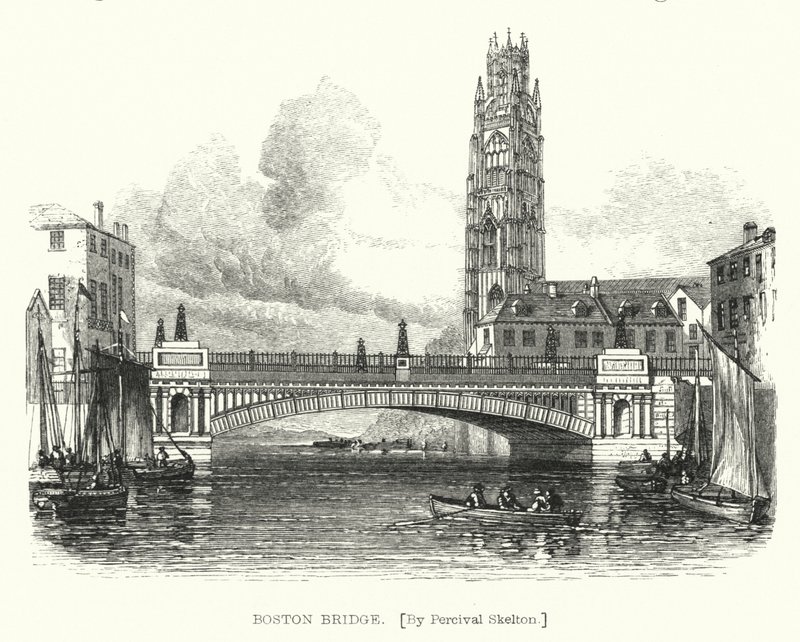 Boston Bridge door English School