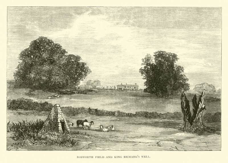 Bosworth Field en King Richards Well door English School