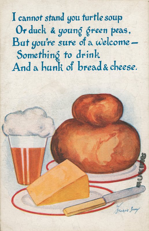 Brood, kaas en bier door English School