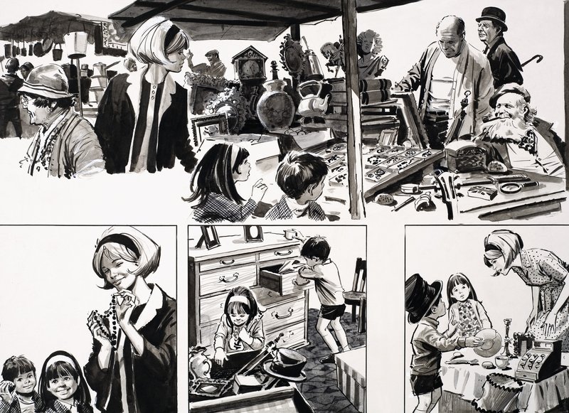 Bric a Brac door English School