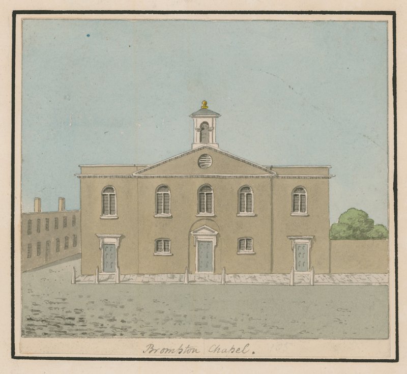 Brompton Chapel, Londen door English School