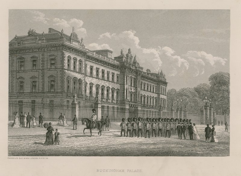 Buckingham Palace door English School