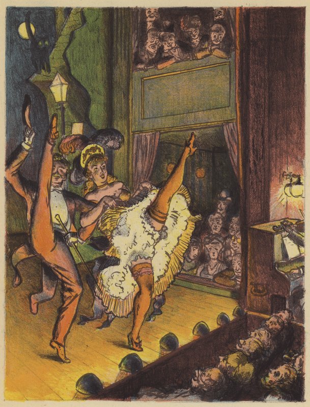 Cabaret Can-Can door English School