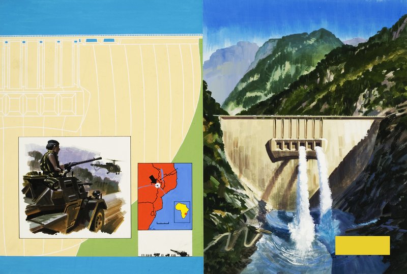 Cabora-Bassa Dam door English School