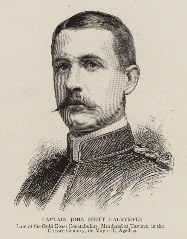 Kapitein John Scott Dalrymple door English School