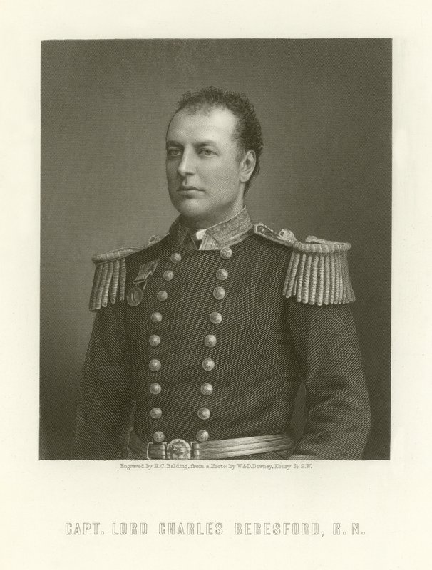 Kapitein Lord Charles Beresford door English School